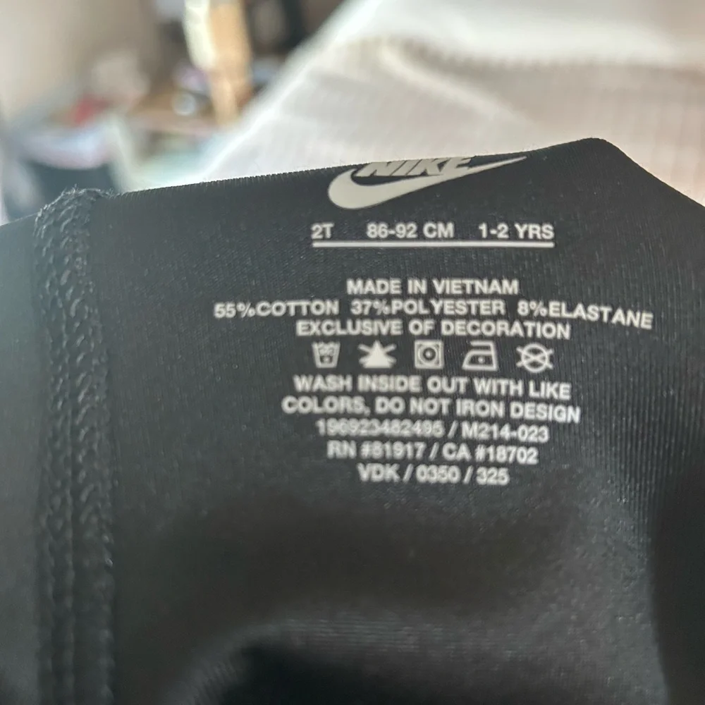 Nike Kids‎ Black Flared Leggings